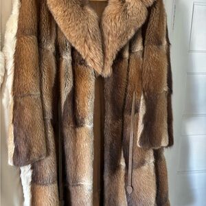 Luxurious Brown Fur Coat